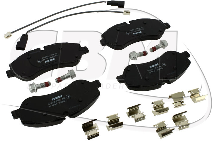 TEXTAR FRONT BRAKE PAD - MERCEDES MAN NEOPLAN VOLVO IRISBUS - IVECO - RVI (A0002777531 | N1014007802 | 14007802 | 11704340 | 8551052 | 503136162 | 5010393879) - Тормозные колодки для Автобусов: фото 1 TEXTAR FRONT BRAKE PAD - MERCEDES MAN NEOPLAN VOLVO IRISBUS - IVECO - RVI (A0002777531 | N1014007802 | 14007802 | 11704340 | 8551052 | 503136162 | 5010393879) - Тормозные колодки для Автобусов: фото 1
