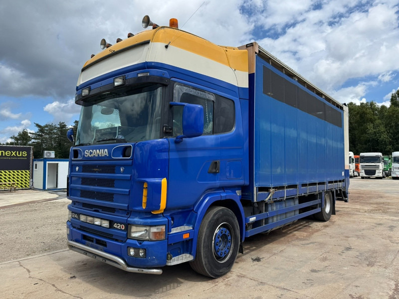 Scania 124 - 420 Topline (MANUAL GEARBOX / BOITE MANUELLE / RETARDER / PERFECT) - Грузовик для перевозки животных: фото 1 Scania 124 - 420 Topline (MANUAL GEARBOX / BOITE MANUELLE / RETARDER / PERFECT) - Грузовик для перевозки животных: фото 1