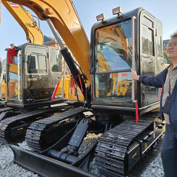 China Brand Used Sany Sy95c Mini Excavator 6ton Crawler Earth Digger Machine for Sale - Гусеничный экскаватор: фото 3 China Brand Used Sany Sy95c Mini Excavator 6ton Crawler Earth Digger Machine for Sale - Гусеничный экскаватор: фото 3