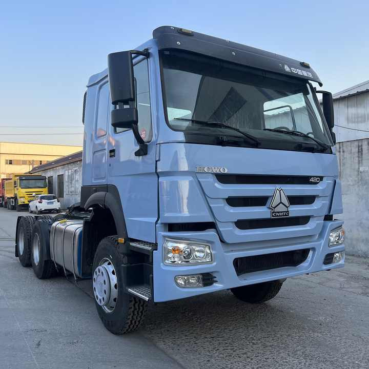 Used Heavy Construction Equipment Howo 371 Front Second Hand Truck Used Machine Hot Sale - Тягач: фото 1 Used Heavy Construction Equipment Howo 371 Front Second Hand Truck Used Machine Hot Sale - Тягач: фото 1
