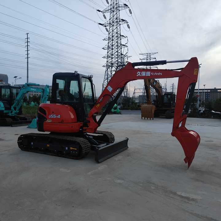 Used Heavy Construction Equipment Kubota U55-4 Excavator Used Machine - Гусеничный экскаватор: фото 1 Used Heavy Construction Equipment Kubota U55-4 Excavator Used Machine - Гусеничный экскаватор: фото 1