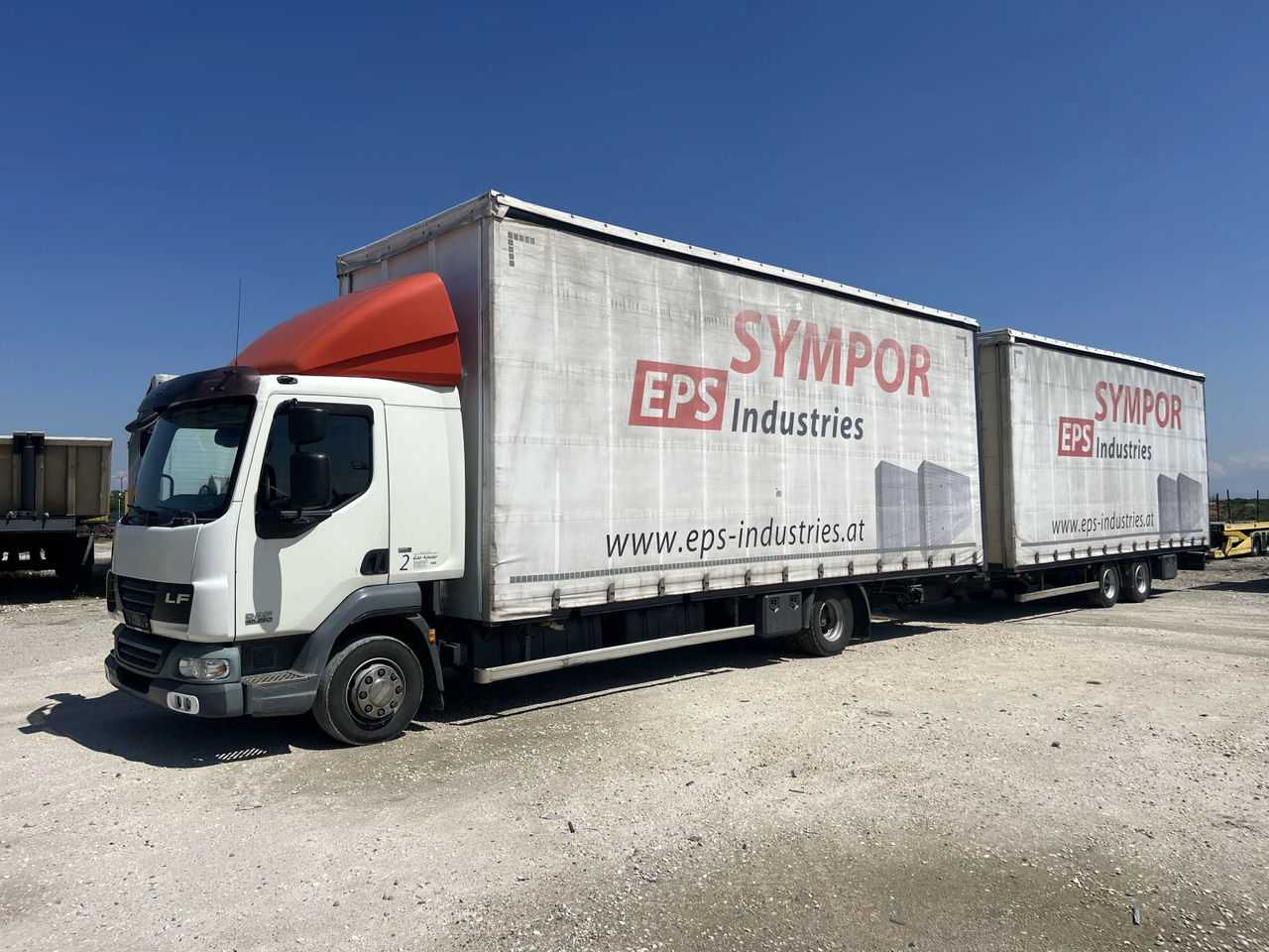 Daf Fa 7.85м., Euro5, Щора, Композиция, Mega, Внос - Тентованный грузовик: фото 3 Daf Fa 7.85м., Euro5, Щора, Композиция, Mega, Внос - Тентованный грузовик: фото 3