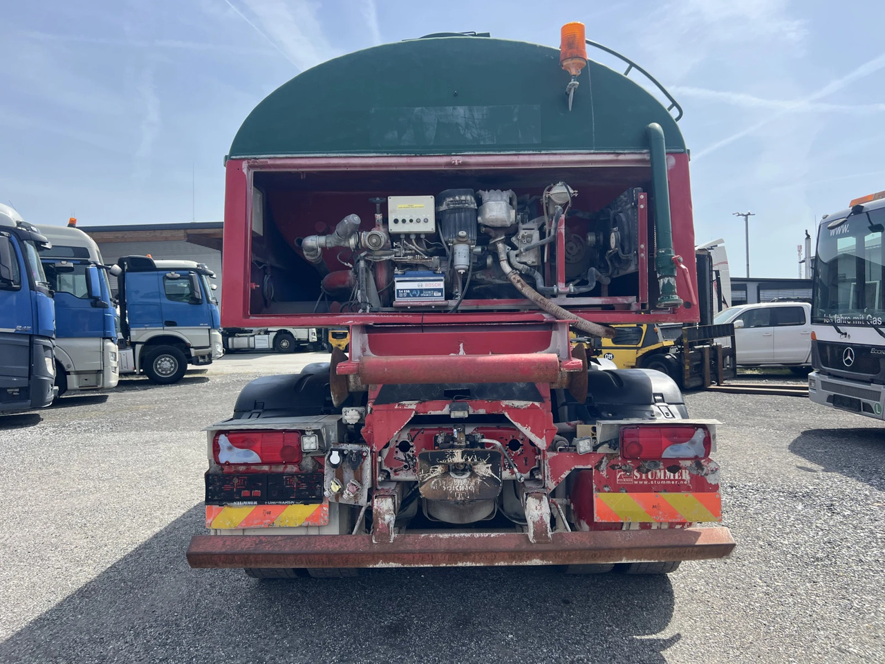 Грузовик-цистерна Man Tga За миене на Улици, Нов внос ,: фото 6