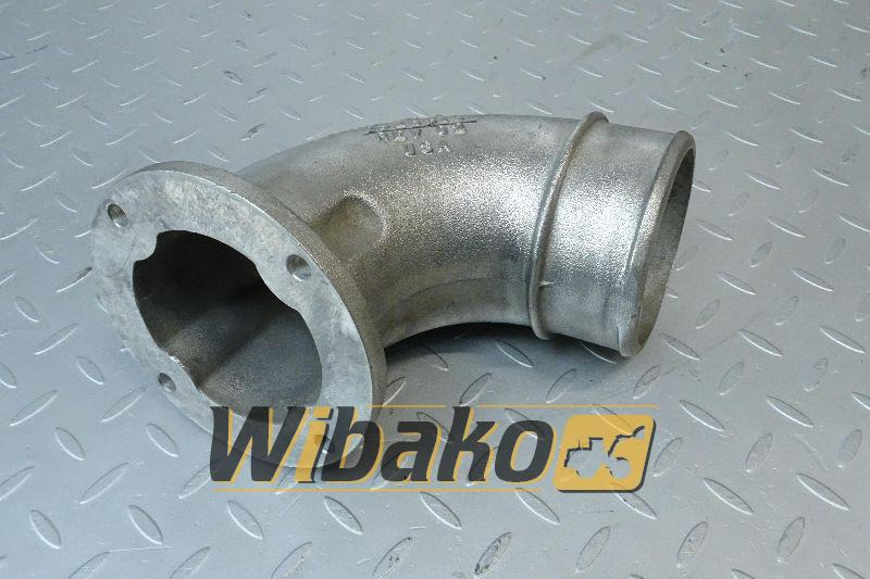 Inlet mainfold elbow for engine Cummins QSC8.3 3928519 - Впускной коллектор для Строительной техники: фото 1 Inlet mainfold elbow for engine Cummins QSC8.3 3928519 - Впускной коллектор для Строительной техники: фото 1