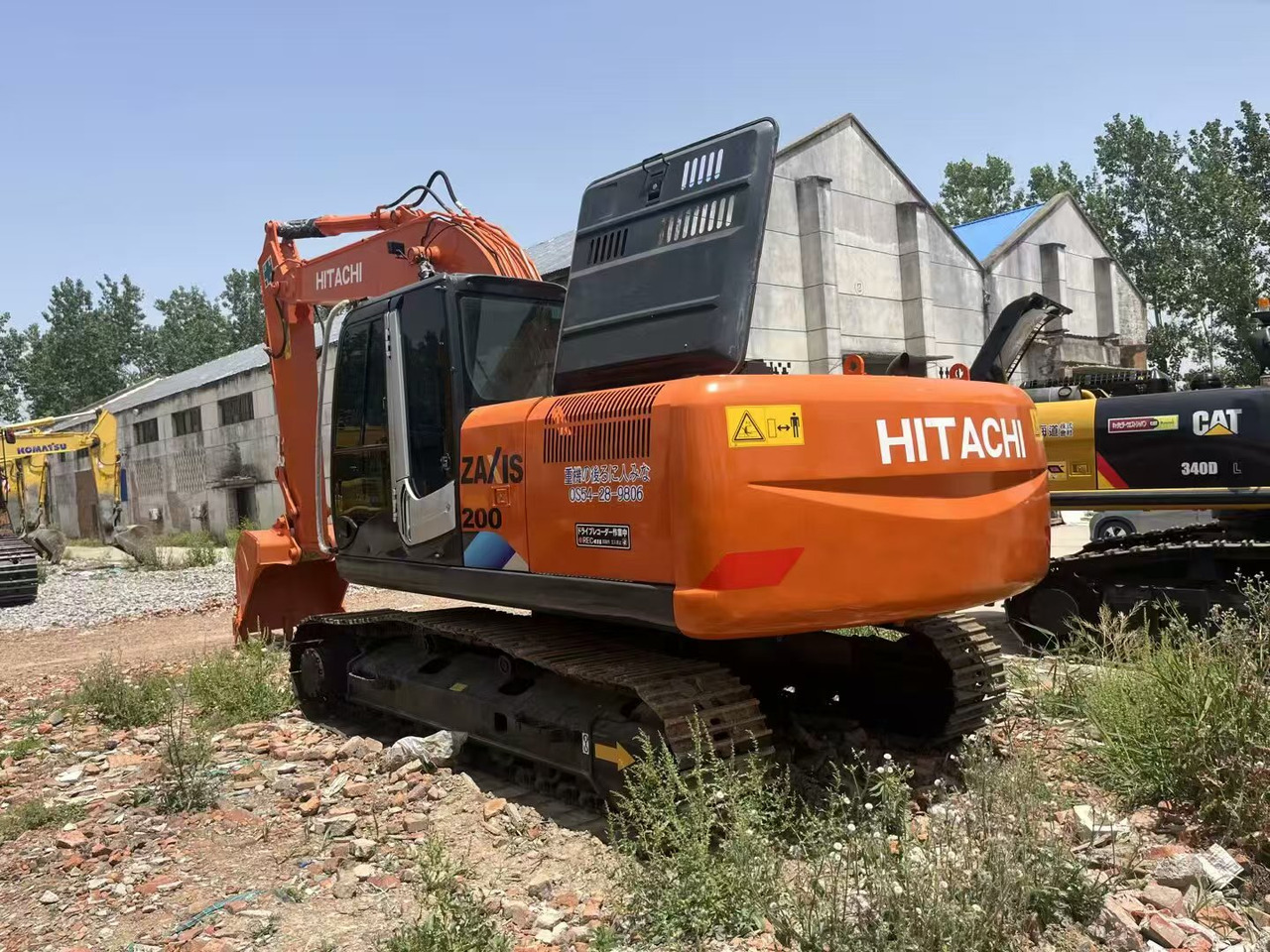 HITACHI ZX200 - Гусеничный экскаватор: фото 5 HITACHI ZX200 - Гусеничный экскаватор: фото 5