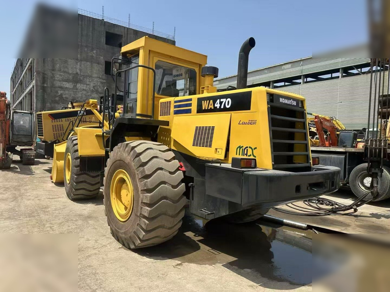 KOMATSU WA470-3 - Колёсный погрузчик: фото 1 KOMATSU WA470-3 - Колёсный погрузчик: фото 1
