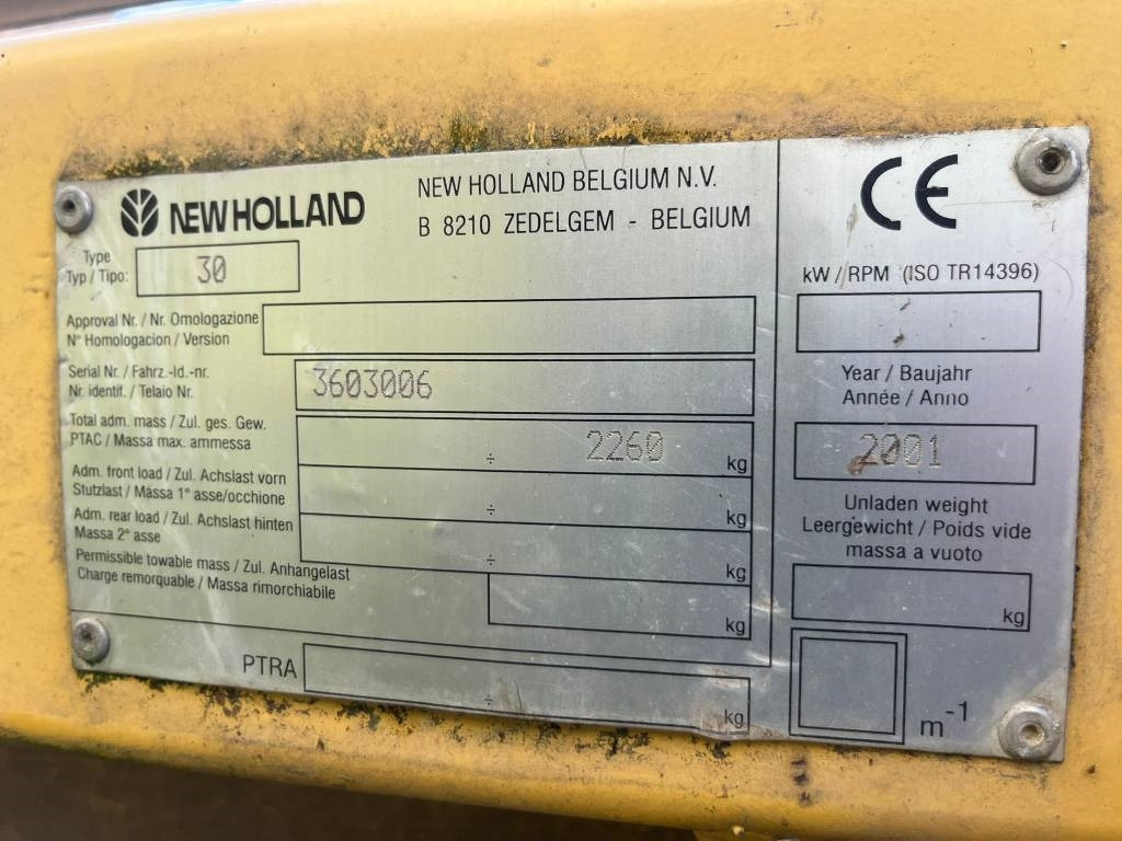 New Holland Tipo 30  - Навесное оборудование для комбайна: фото 5 New Holland Tipo 30  - Навесное оборудование для комбайна: фото 5