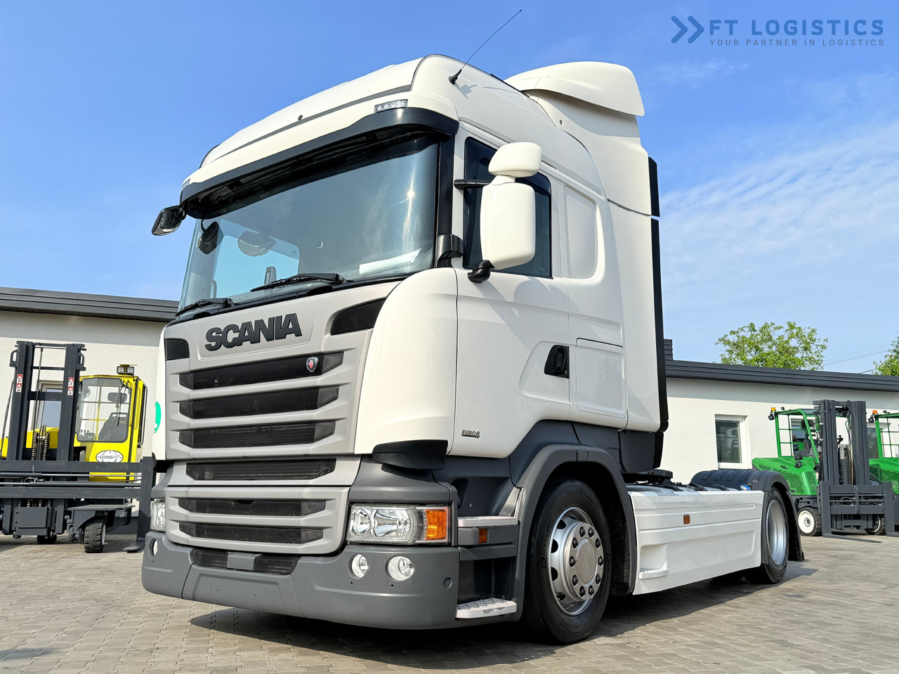 SCANIA R450 / MEGA / NEW TYRES / ONLY 777,145 KM / RETARDER / 1,400L FUEL TANKS / AIR CONDITIONING / EXCELLENT CONDITION - Тягач: фото 1 SCANIA R450 / MEGA / NEW TYRES / ONLY 777,145 KM / RETARDER / 1,400L FUEL TANKS / AIR CONDITIONING / EXCELLENT CONDITION - Тягач: фото 1