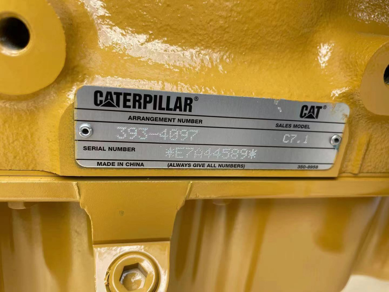 CATERPILLAR C7.1 - Двигатель для Погрузчиков: фото 4 CATERPILLAR C7.1 - Двигатель для Погрузчиков: фото 4