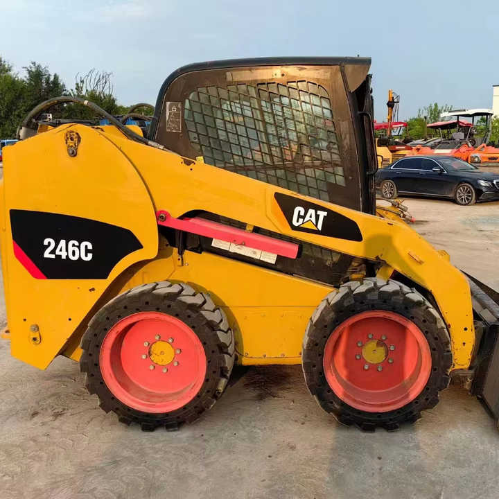 Used Caterpillar 246c Skid Steer in Stock for Sale 100% Original Caterpillar 246c 246d Skid Steer - Мини-погрузчик с бортовым поворотом: фото 1 Used Caterpillar 246c Skid Steer in Stock for Sale 100% Original Caterpillar 246c 246d Skid Steer - Мини-погрузчик с бортовым поворотом: фото 1