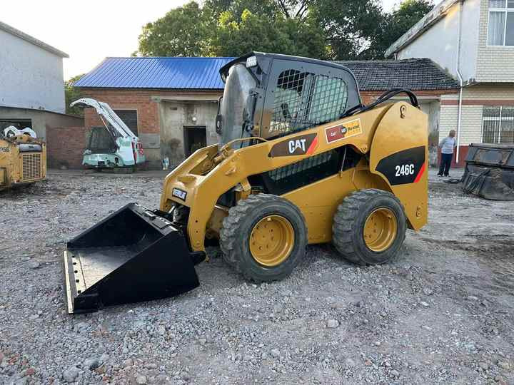 Мини-погрузчик с бортовым поворотом Used Original  Caterpillar 246c Skid Steer Loader for Sale: фото 6
