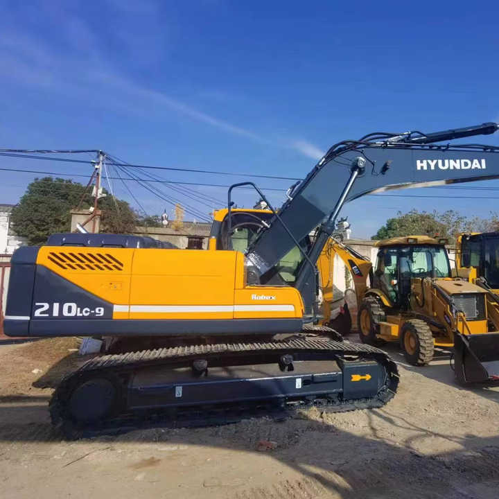 Экскаватор hyundai Excavator Used Machine 210-9s Heavy Construction Equipment Crawler Excavator Hot Sale: фото 1