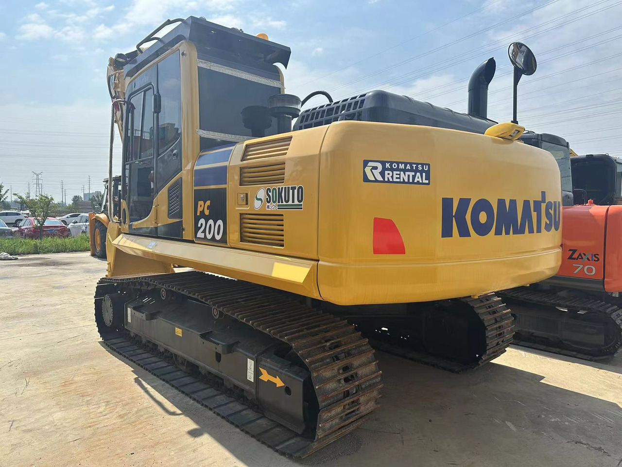 KOMATSU PC200-8N1 - Гусеничный экскаватор: фото 1 KOMATSU PC200-8N1 - Гусеничный экскаватор: фото 1