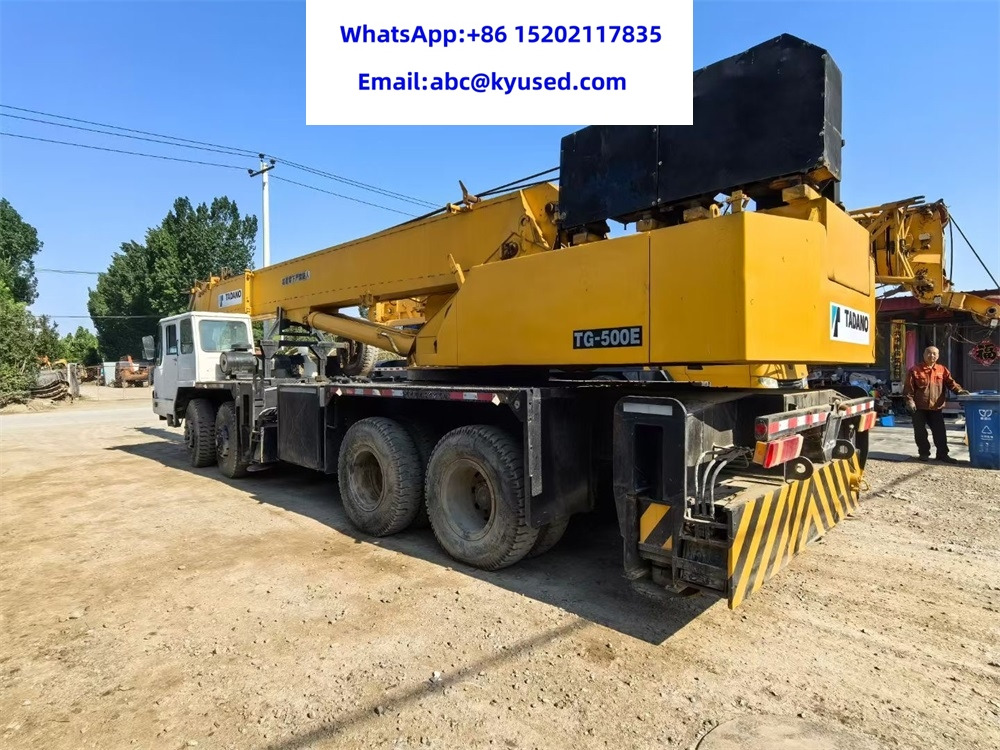 TADANO TG500E TG700E GT500E TG1000 50TON 70TON 100TON - Мобильный кран: фото 4 TADANO TG500E TG700E GT500E TG1000 50TON 70TON 100TON - Мобильный кран: фото 4