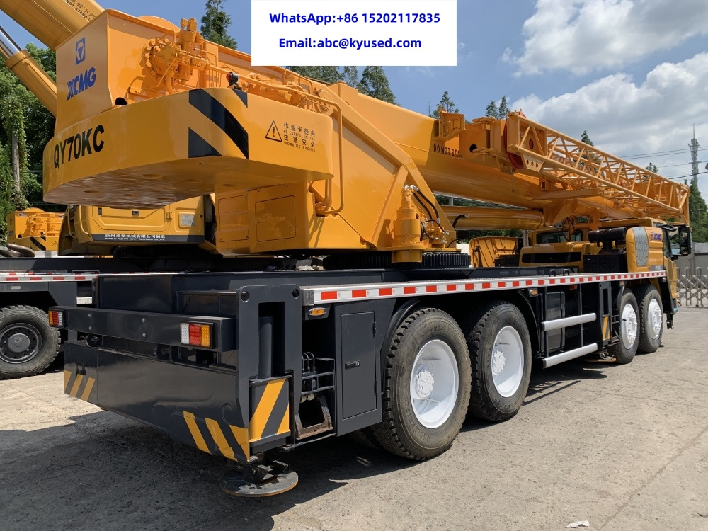 Мобильный кран XCMG QY70KC XCT70 QY70KA XCT75 QY75K QY50KC 50ton 60ton 70ton 80ton truck mobile crane: фото 10