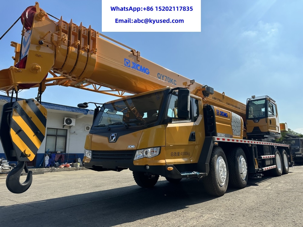 XCMG QY70KC XCT70 QY75K QY50KC XCT50 XCT55 55T 60T 70TON TRUCK CRANE - Мобильный кран: фото 1 XCMG QY70KC XCT70 QY75K QY50KC XCT50 XCT55 55T 60T 70TON TRUCK CRANE - Мобильный кран: фото 1