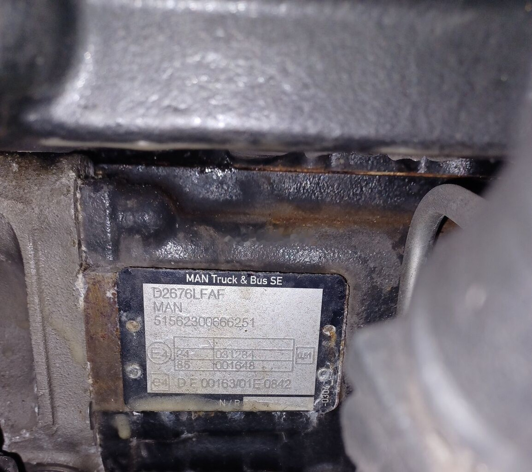 MAN D2676LFAF MAN - Двигатель для Грузовиков: фото 5 MAN D2676LFAF MAN - Двигатель для Грузовиков: фото 5