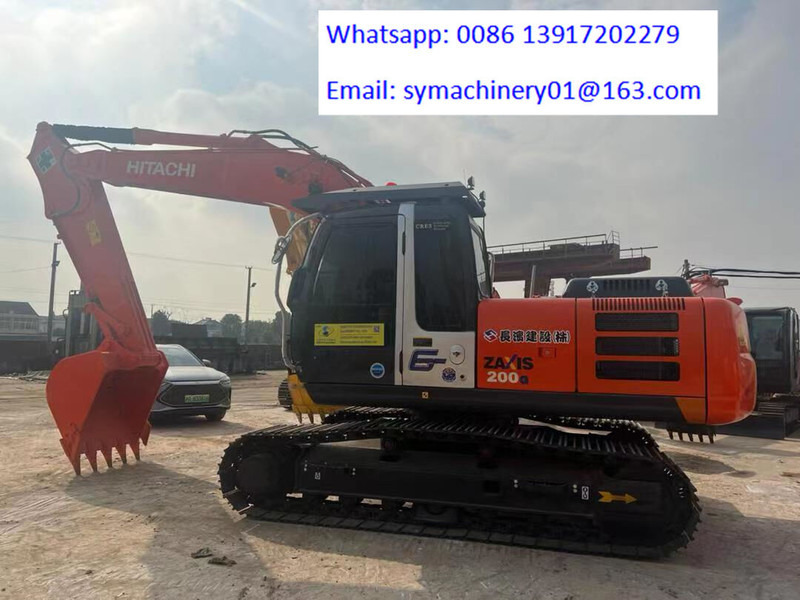 Hitachi ZX200 - Гусеничный экскаватор: фото 3 Hitachi ZX200 - Гусеничный экскаватор: фото 3