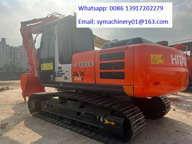 Hitachi ZX200 - Гусеничный экскаватор: фото 4 Hitachi ZX200 - Гусеничный экскаватор: фото 4
