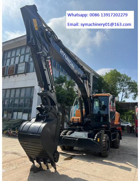 Hyundai R210W-9S - Колёсный экскаватор: фото 2 Hyundai R210W-9S - Колёсный экскаватор: фото 2