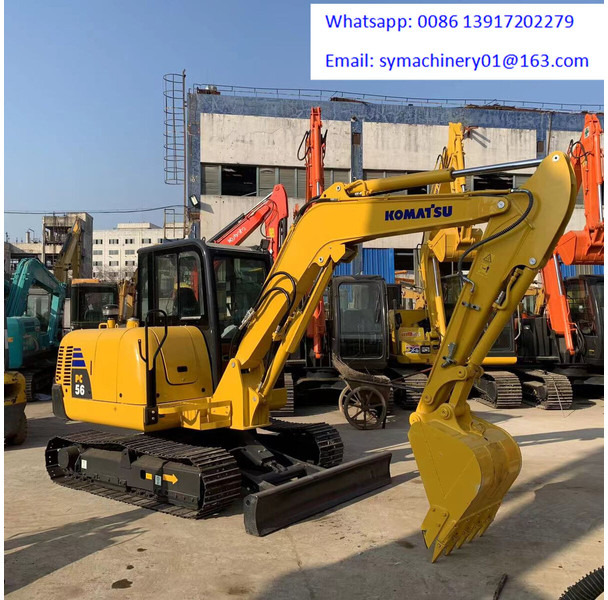 Komatsu PC56-7 - Мини-экскаватор: фото 1 Komatsu PC56-7 - Мини-экскаватор: фото 1