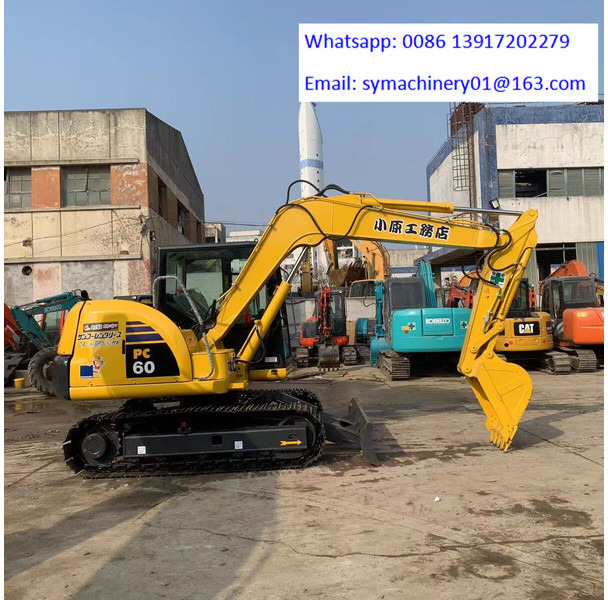 Komatsu PC60-8 - Мини-экскаватор: фото 4 Komatsu PC60-8 - Мини-экскаватор: фото 4