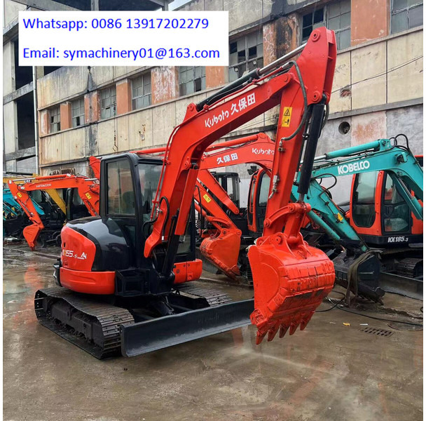 Kubota KX155-5 - Мини-экскаватор: фото 1 Kubota KX155-5 - Мини-экскаватор: фото 1