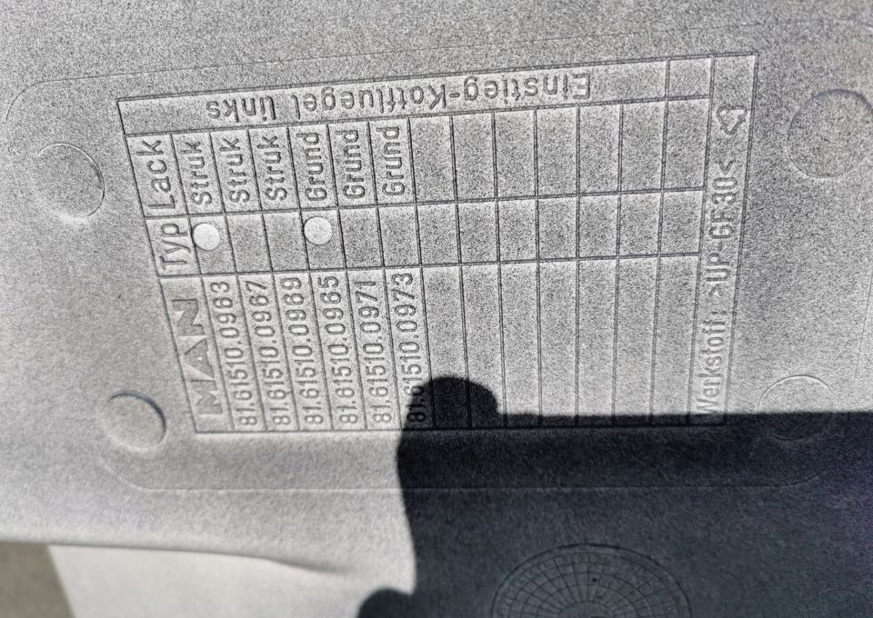 Stopnica MAN TGM NOWA ORYGINAŁ 81.61510.0963 - Боковая подножка для Грузовиков: фото 5 Stopnica MAN TGM NOWA ORYGINAŁ 81.61510.0963 - Боковая подножка для Грузовиков: фото 5