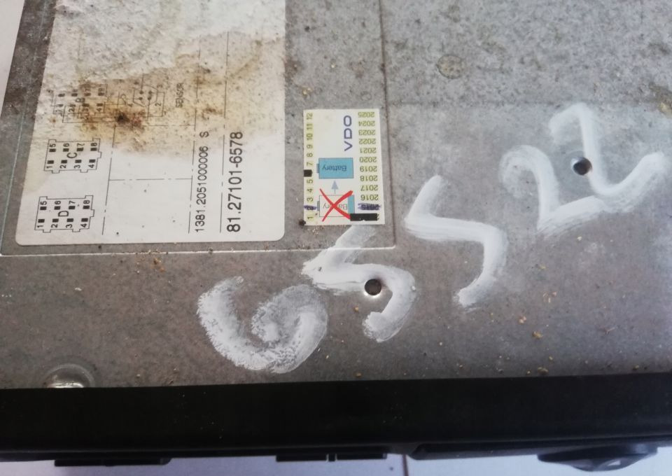 TACHOGRAF MAN TGX TGS 81.27101-6578 - Тахограф для Грузовиков: фото 2 TACHOGRAF MAN TGX TGS 81.27101-6578 - Тахограф для Грузовиков: фото 2