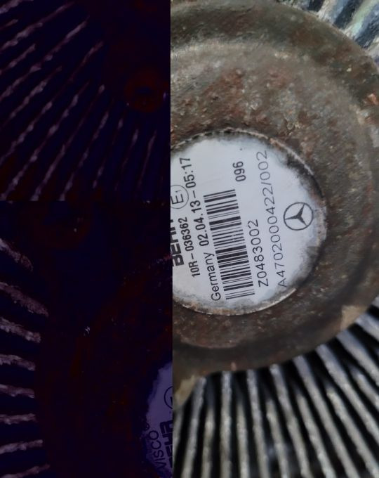 VISKO MERCEDES ACTROS MP4 A4702000422/002 - Вентилятор для Грузовиков: фото 2 VISKO MERCEDES ACTROS MP4 A4702000422/002 - Вентилятор для Грузовиков: фото 2