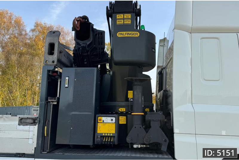 Автоманипулятор DAF CF 530 SC, Euro 6, Palfinger PK76002-EH / 76 TM / Twistlocks / TOP condition!: фото 8