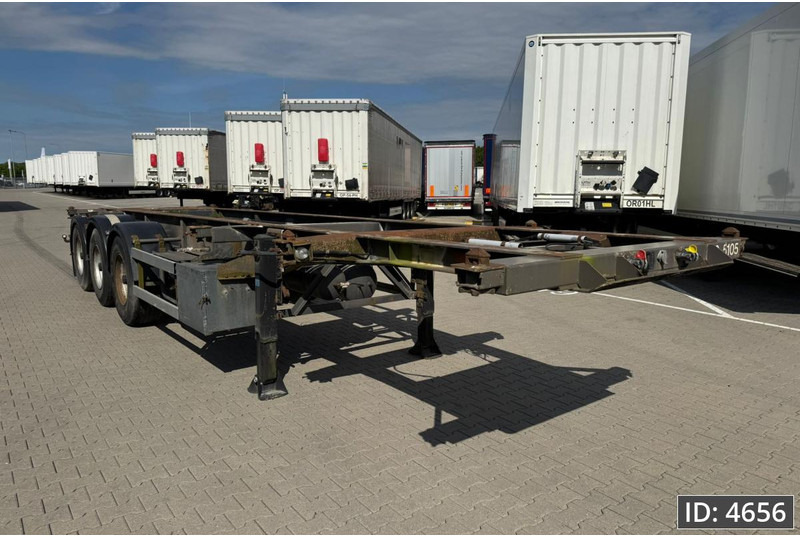 DESOT 3AT / 20-30 ft / BPW - Полуприцеп-контейнеровоз/ Сменный кузов: фото 4 DESOT 3AT / 20-30 ft / BPW - Полуприцеп-контейнеровоз/ Сменный кузов: фото 4