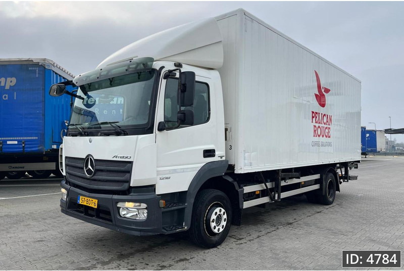 Mercedes-Benz Atego 1218 Day Cab, Euro 5, BDF / Automatic / standklima / DHOLLANDIA 2000KG - Грузовик-контейнеровоз/ Сменный кузов: фото 1 Mercedes-Benz Atego 1218 Day Cab, Euro 5, BDF / Automatic / standklima / DHOLLANDIA 2000KG - Грузовик-контейнеровоз/ Сменный кузов: фото 1