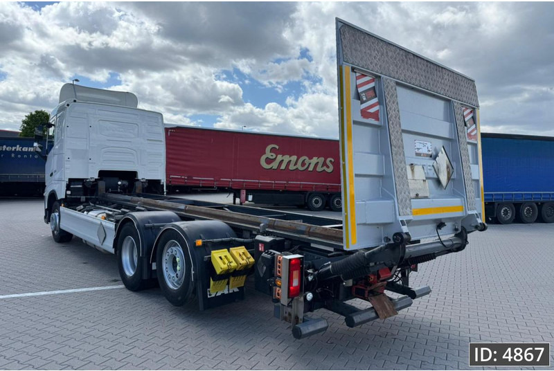 Volvo FH 500 Globetrotter, Euro 6, / 6x2 / Hydraulic body / frame 7.4 m / Tail lift - Грузовик-контейнеровоз/ Сменный кузов: фото 2 Volvo FH 500 Globetrotter, Euro 6, / 6x2 / Hydraulic body / frame 7.4 m / Tail lift - Грузовик-контейнеровоз/ Сменный кузов: фото 2