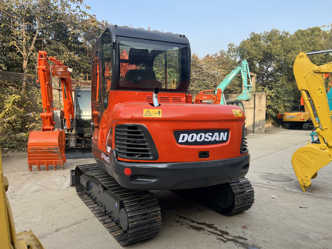 DOOSAN DX 60 Mini excavator - Мини-экскаватор: фото 5 DOOSAN DX 60 Mini excavator - Мини-экскаватор: фото 5