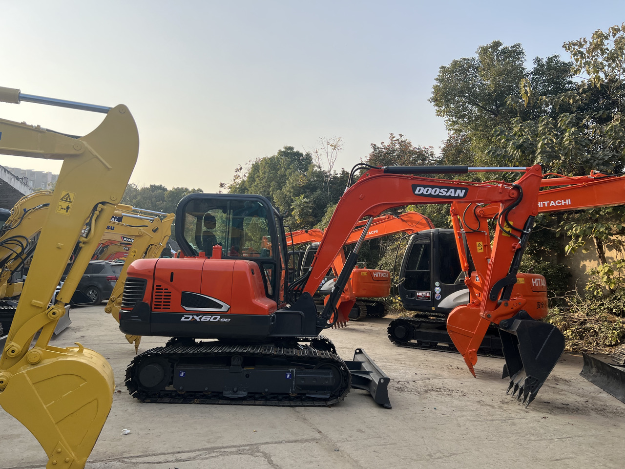 DOOSAN DX 60 Mini excavator - Мини-экскаватор: фото 3 DOOSAN DX 60 Mini excavator - Мини-экскаватор: фото 3