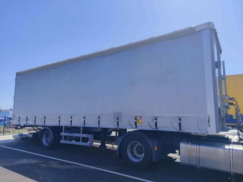 Semi-remorque 1 Essieu DISTRIMAX HAYON 2 PORTES AR 24 PALETTES 1 ESSIEU DIRECTIONNEL - Тентованный полуприцеп: фото 4 Semi-remorque 1 Essieu DISTRIMAX HAYON 2 PORTES AR 24 PALETTES 1 ESSIEU DIRECTIONNEL - Тентованный полуприцеп: фото 4