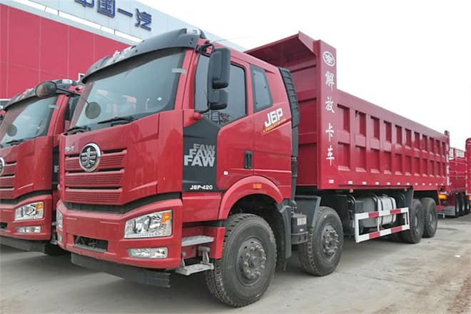 FAW FAW J6P 420HP Dump Truck for Sale in Tanzania - Самосвал: фото 1 FAW FAW J6P 420HP Dump Truck for Sale in Tanzania - Самосвал: фото 1