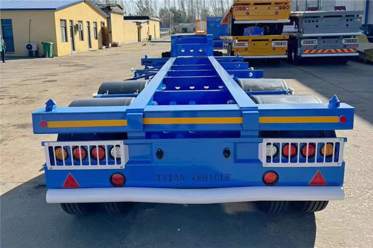 TITAN 2 Axle 20ft ISO Tank Chassis Trailer for Sale In Papua New Guinea - Шасси полуприцеп: фото 4 TITAN 2 Axle 20ft ISO Tank Chassis Trailer for Sale In Papua New Guinea - Шасси полуприцеп: фото 4