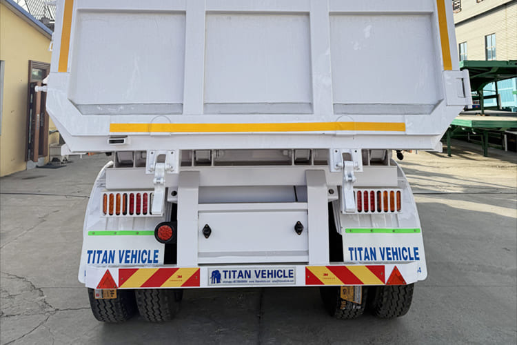TITAN 3 Axle Tipper Trailer for Sale in Tanzania - Самосвальный полуприцеп: фото 3 TITAN 3 Axle Tipper Trailer for Sale in Tanzania - Самосвальный полуприцеп: фото 3
