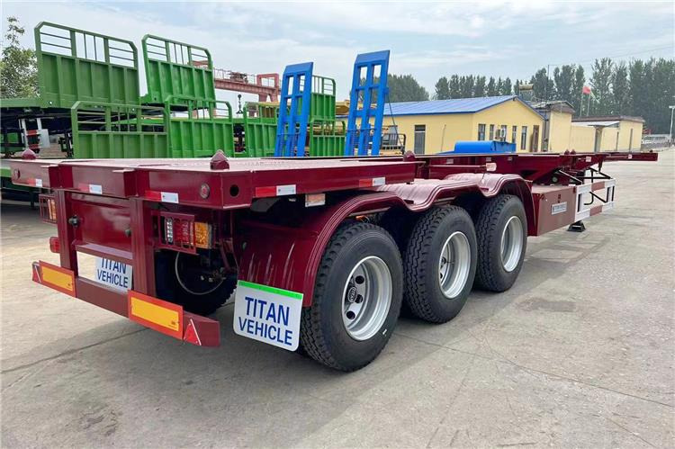 TITAN 40ft Skeleton Trailer Price for Sale In Guyana - Шасси полуприцеп: фото 1 TITAN 40ft Skeleton Trailer Price for Sale In Guyana - Шасси полуприцеп: фото 1
