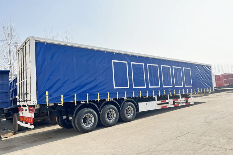 TITAN Curtainsider Trailer for Sale in Zambia - Тентованный полуприцеп: фото 1 TITAN Curtainsider Trailer for Sale in Zambia - Тентованный полуприцеп: фото 1