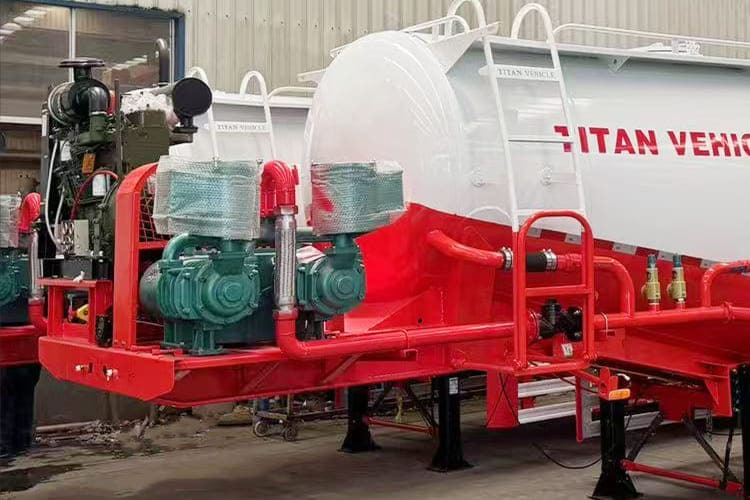 TITAN Dry Bulk Tanker Trailer for Sale in Tanzania - Полуприцеп цистерна для сыпучих грузов: фото 2 TITAN Dry Bulk Tanker Trailer for Sale in Tanzania - Полуприцеп цистерна для сыпучих грузов: фото 2