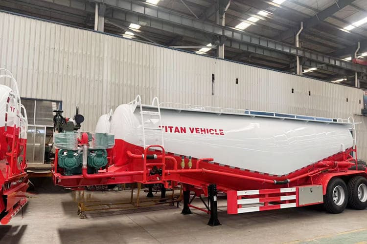 TITAN Dry Bulk Tanker Trailer for Sale in Tanzania - Полуприцеп цистерна для сыпучих грузов: фото 1 TITAN Dry Bulk Tanker Trailer for Sale in Tanzania - Полуприцеп цистерна для сыпучих грузов: фото 1