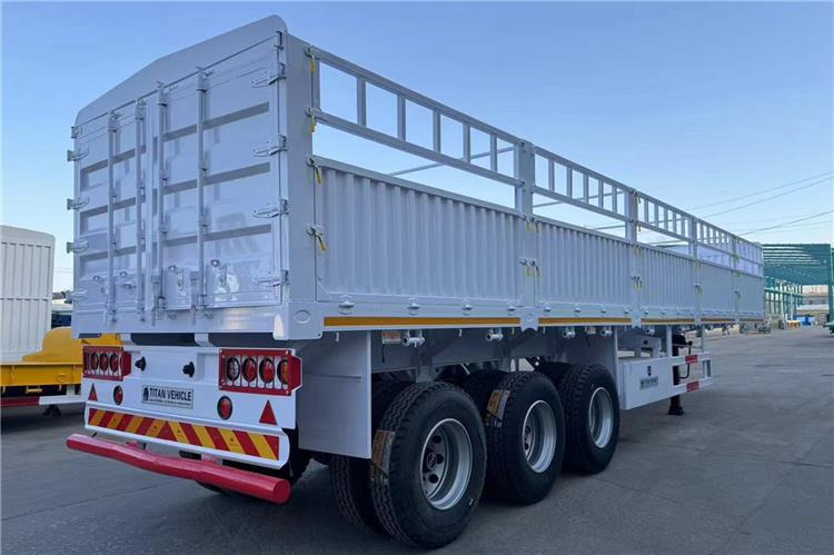 TITAN In Stock 30/40/50 Ton Fence Semi Trailer Transport Cargo Bulk In Senegal - Полуприцеп для перевозки животных: фото 2 TITAN In Stock 30/40/50 Ton Fence Semi Trailer Transport Cargo Bulk In Senegal - Полуприцеп для перевозки животных: фото 2