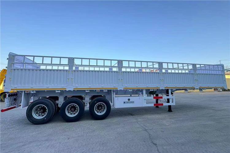 TITAN In Stock 30/40/50 Ton Fence Semi Trailer Transport Cargo Bulk In Senegal - Полуприцеп для перевозки животных: фото 5 TITAN In Stock 30/40/50 Ton Fence Semi Trailer Transport Cargo Bulk In Senegal - Полуприцеп для перевозки животных: фото 5