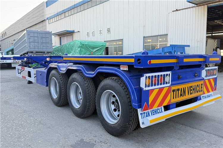 TITAN Sales Promotion 40 feet Container Trailer for Sale In Mexico - Шасси полуприцеп: фото 3 TITAN Sales Promotion 40 feet Container Trailer for Sale In Mexico - Шасси полуприцеп: фото 3