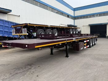 TITAN Semi Truck Flatbed Traile for Sale in Saudi Arabia - Полуприцеп бортовой/ Платформа: фото 1 TITAN Semi Truck Flatbed Traile for Sale in Saudi Arabia - Полуприцеп бортовой/ Платформа: фото 1
