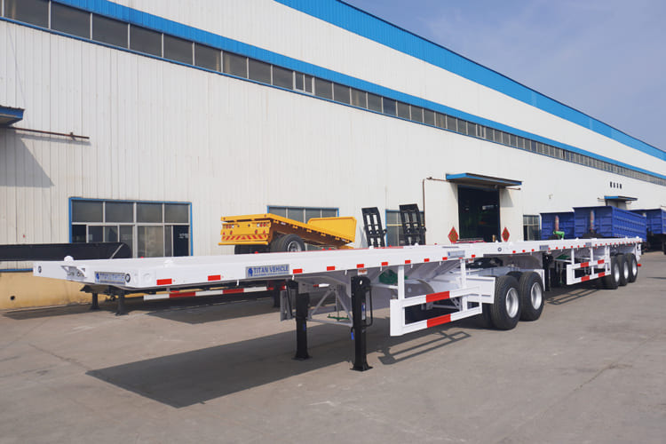 TITAN Superlink Flat Deck Trailer for Sale in Saudi Arabia - Полуприцеп бортовой/ Платформа: фото 1 TITAN Superlink Flat Deck Trailer for Sale in Saudi Arabia - Полуприцеп бортовой/ Платформа: фото 1