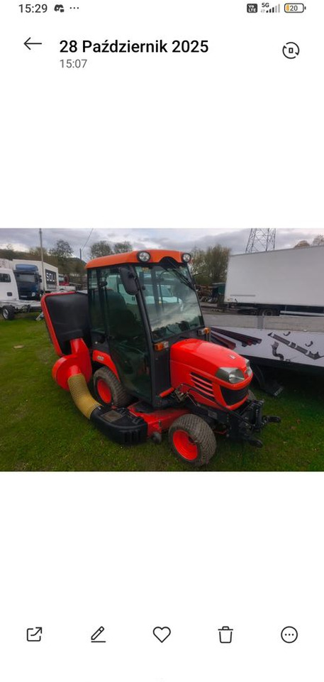 Kubota BX350 4x4 Traktorek komunalny kosiarka pług piaskarka pełen osprzęt - Коммунальный трактор: фото 4 Kubota BX350 4x4 Traktorek komunalny kosiarka pług piaskarka pełen osprzęt - Коммунальный трактор: фото 4